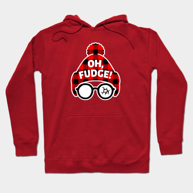 Oh Fudge A Christmas Story Hoodie by Alema Art